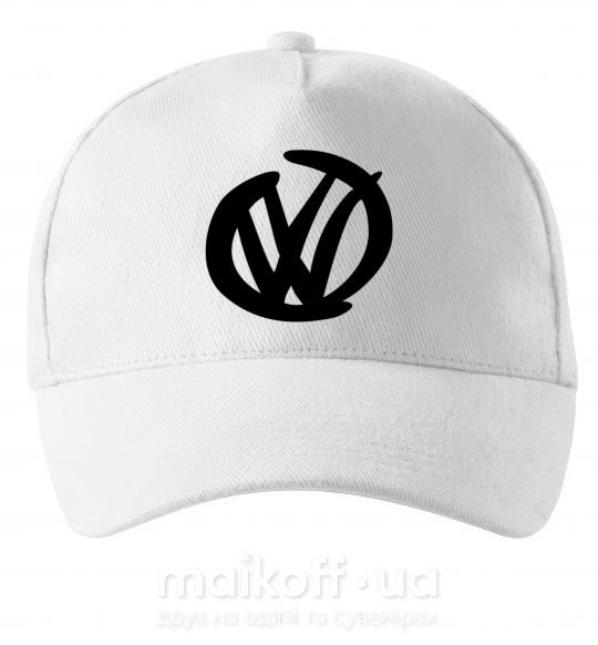 Кепка Volkswagen фломастером Білий фото