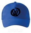 Кепка Volkswagen фломастером Яскраво-синій фото