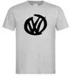 Мужская футболка Volkswagen фломастером Серый фото