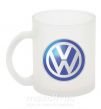 Чашка скляна Volkswagen цветной лого Фроузен фото