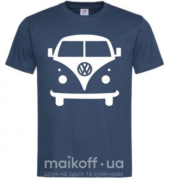 Мужская футболка Volkswagen car Темно-синий фото