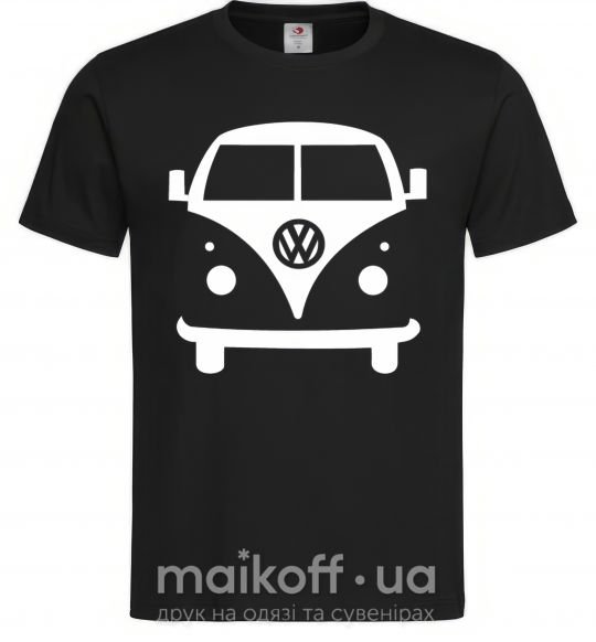 Мужская футболка Volkswagen car Черный фото
