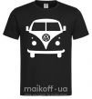 Мужская футболка Volkswagen car Черный фото