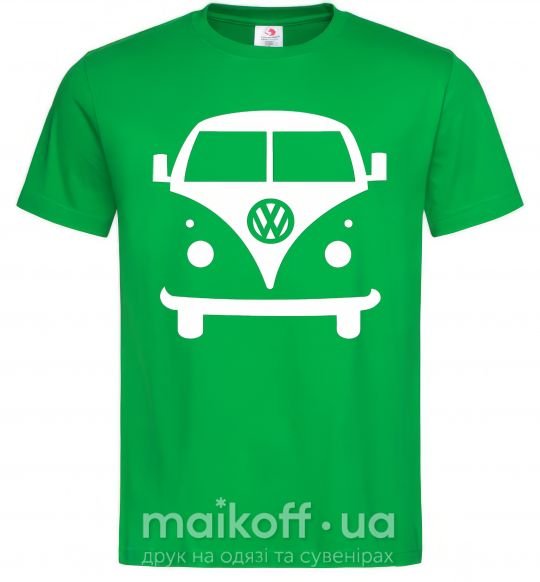 Мужская футболка Volkswagen car Зеленый фото