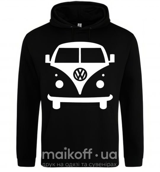Мужская толстовка (худи) Volkswagen car Черный фото