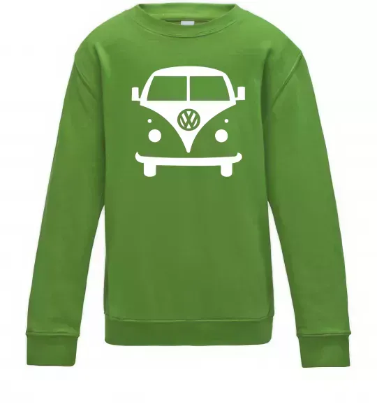 Дитячий світшот Volkswagen car Лаймовий фото