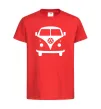 Детская футболка Volkswagen car Красный фото