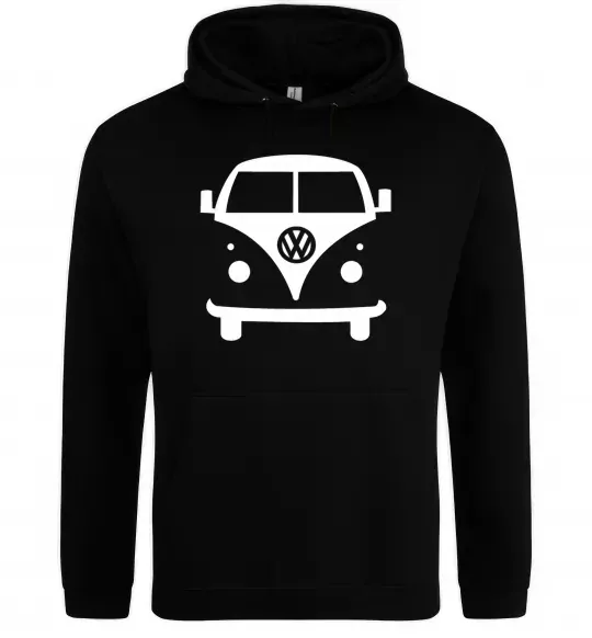Женская толстовка (худи) Volkswagen car Черный фото