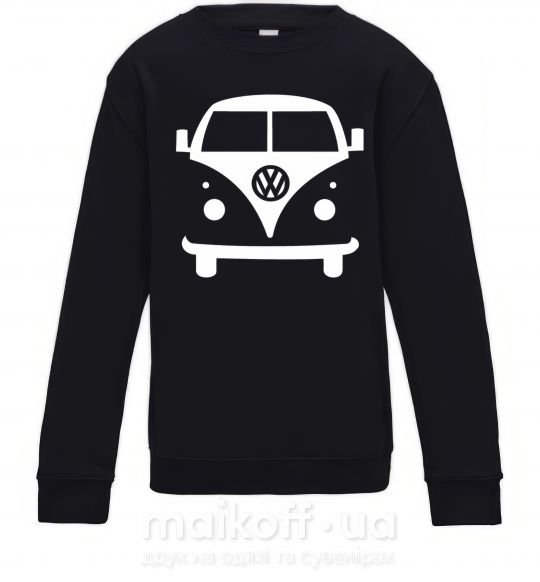 Дитячий світшот Volkswagen car Чорний фото