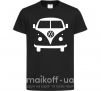 Детская футболка Volkswagen car Черный фото