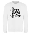 Свитшот Volkswagen devil Белый фото
