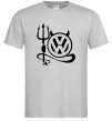 Мужская футболка Volkswagen devil Серый Мужская футболка Volkswagen devil Серый фото