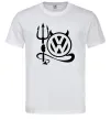 Мужская футболка Volkswagen devil Белый Мужская футболка Volkswagen devil Белый фото