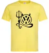 Мужская футболка Volkswagen devil Лимонный Мужская футболка Volkswagen devil Лимонный фото