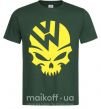 Чоловіча футболка Volkswagen skull Темно-зелений фото