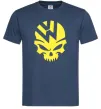 Чоловіча футболка Volkswagen skull Темно-синій фото