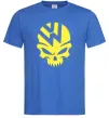 Чоловіча футболка Volkswagen skull Яскраво-синій фото
