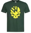 Чоловіча футболка Volkswagen skull Темно-зелений фото