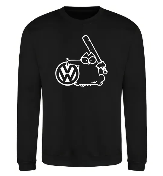 Світшот Danger Volkswagen Чорний фото
