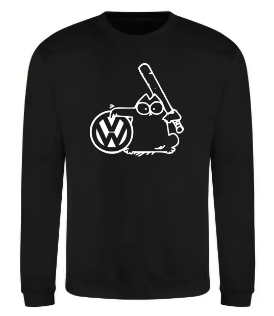 Світшот Danger Volkswagen Чорний фото