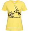 Жіноча футболка Danger Volkswagen Лимонний фото