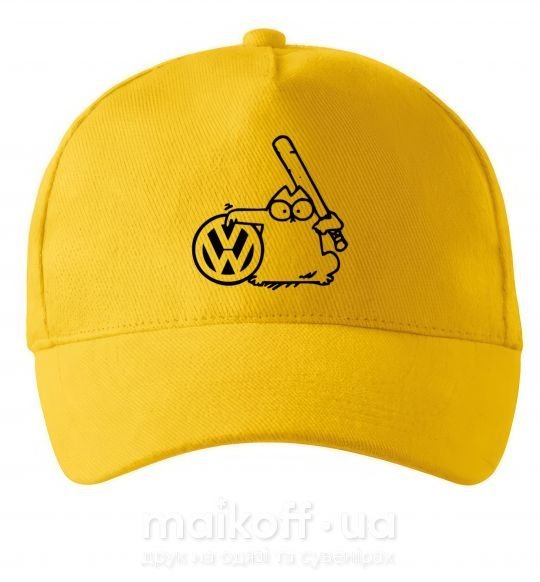 Кепка Danger Volkswagen Солнечно желтый фото