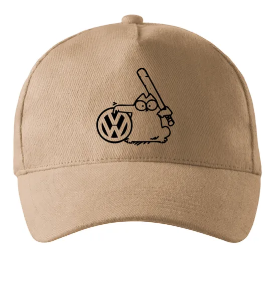 Кепка Danger Volkswagen Песочный фото