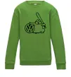 Детский Свитшот Danger Volkswagen Лаймовый Детский Свитшот Danger Volkswagen Лаймовый фото