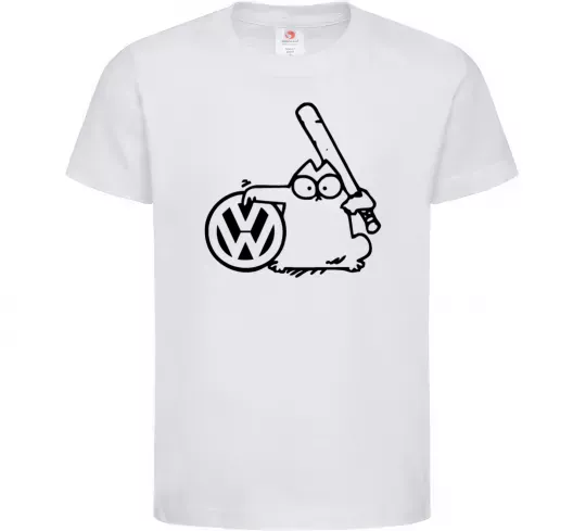 Детская футболка Danger Volkswagen Белый фото