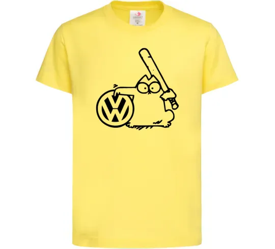 Детская футболка Danger Volkswagen Лимонный фото