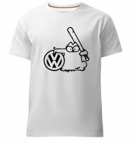 Мужская премиум футболка Danger Volkswagen