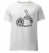 Мужская премиум футболка Danger Volkswagen Белый фото