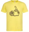 Чоловіча футболка Danger Volkswagen Лимонний фото