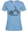 Женская футболка Danger Volkswagen Голубой фото