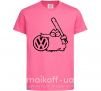 Детская футболка Danger Volkswagen Ярко-розовый фото