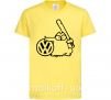 Детская футболка Danger Volkswagen Лимонный фото