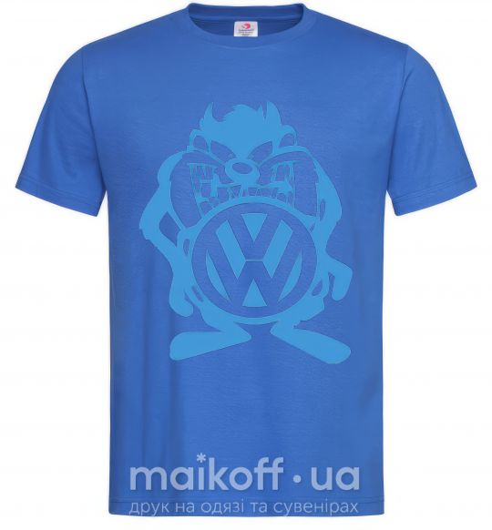 Мужская футболка Мульт VW Ярко-синий фото