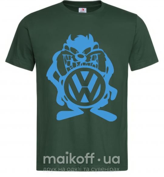 Чоловіча футболка Мульт VW Темно-зелений фото