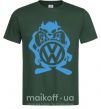 Чоловіча футболка Мульт VW Темно-зелений фото