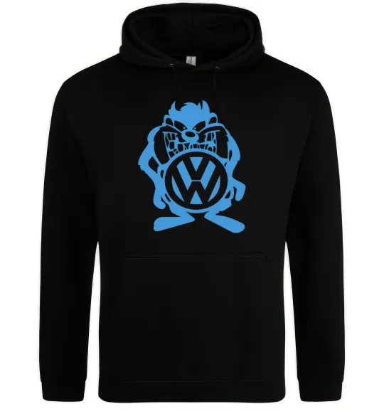 Чоловіча толстовка (худі) Мульт VW Чорний фото