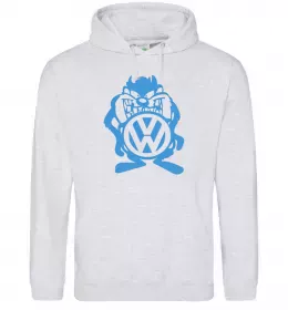 Мужская толстовка (худи) Volkswagen Белый фото