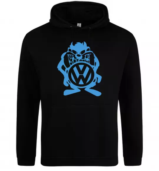 Женская толстовка (худи) Мульт VW Черный фото