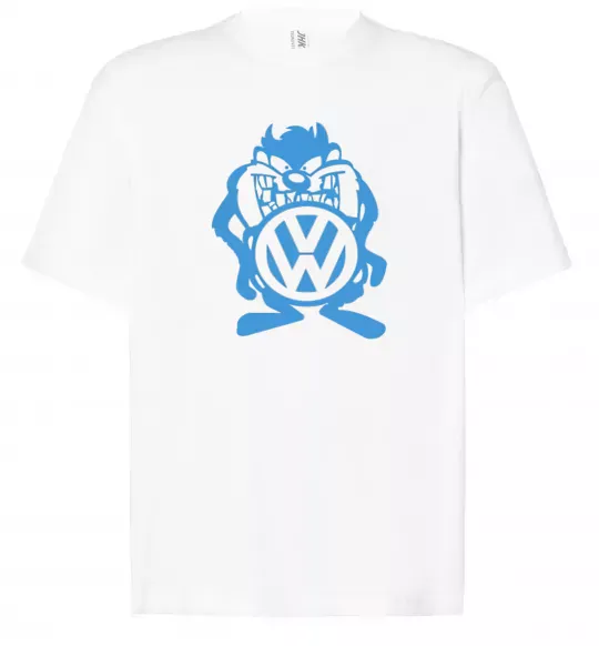 Футболка Оверсайз Мульт VW Белый фото