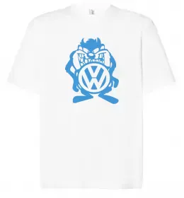 Футболка Оверсайз Volkswagen Белый фото