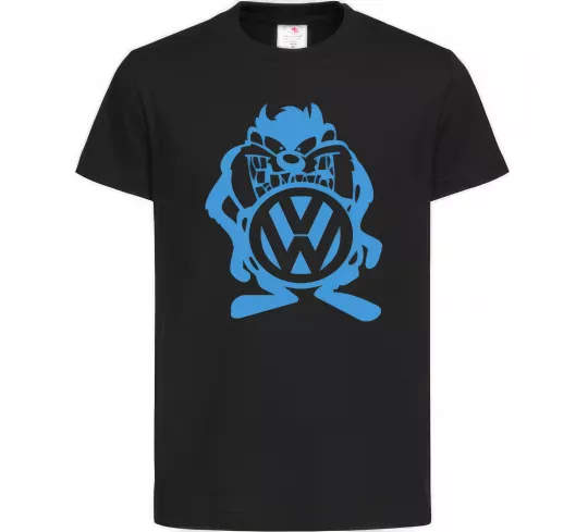 Дитяча футболка Мульт VW Чорний фото
