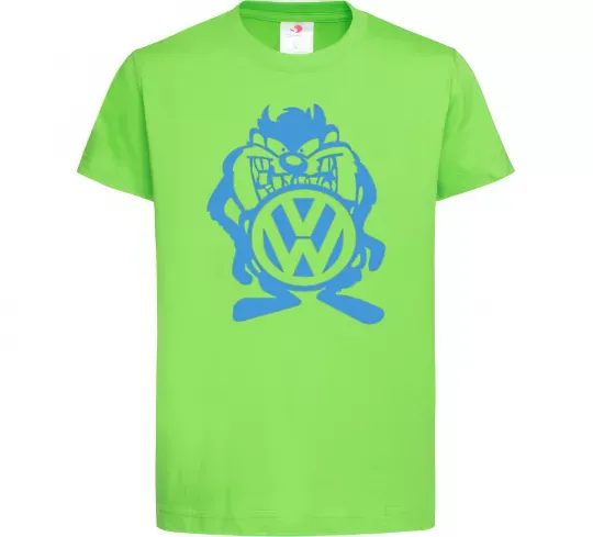 Дитяча футболка Мульт VW Лаймовий фото
