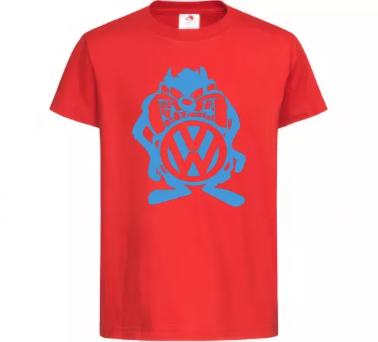 Дитяча футболка Мульт VW Червоний фото