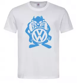 Мужская футболка Girls love Volkswagen Белый фото