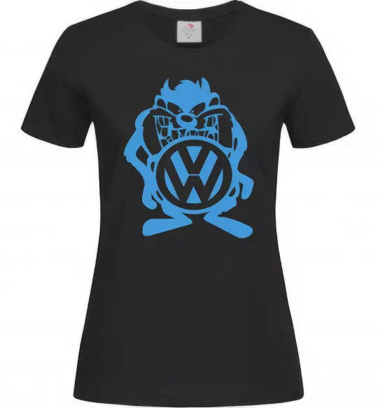 Женская футболка Мульт VW Черный фото