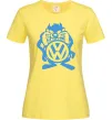 Женская футболка Мульт VW Лимонный фото